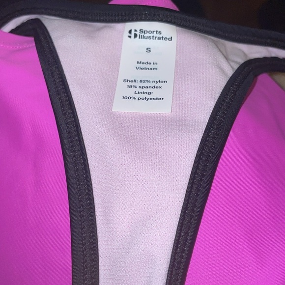 Sports Illustrated Tankini Swimsuit Zipper Top Size Small NWT - Picture 5 of 7